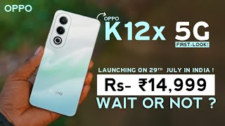 Oppo K12x 5G  Its officially HERE  Oppo K12x Reviews LCD Display DM6300 6100 mAh 50MP 45W [upl. by Karoly53]