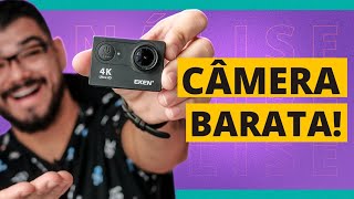 FILMA EM 4K E TEM UM PREÇO BOM Câmera de ação Eken H9R Review [upl. by Ivie648]