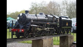 7 14 Inch Gauge BR Standard 5MT Class 460 73082 Camelot 2nd May 2016 [upl. by Herwin]