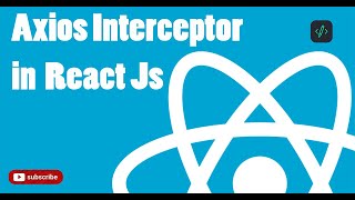 Axios interceptors in react Js  Axios interceptors with JWT Token in react Js  Developers Diary [upl. by Livy]