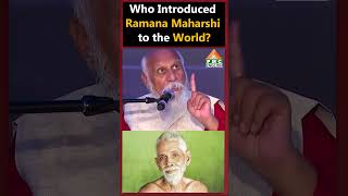 Who Introduced Ramana Maharshi to the World patriji pmcenglish pssm [upl. by Bohs]