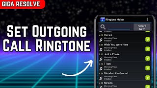 How to Set Outgoing Call Ringtone in Android  Change Outgoing Caller Tune [upl. by Lankton]