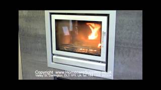 How to light a woodburning stove The Stovax Riva 66 Storm from Homecare Supplies Darlington [upl. by Annairoc94]