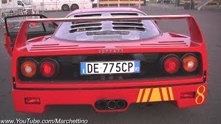 Ferrari F40 Tubi Amazing Exhaust Notes [upl. by Zicarelli]