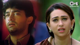 Pardesi Pardesi  Sad  Aamir Khan Karisma  Kumar Sanu Alka Yagnik  Raja Hindustani Hits Song [upl. by Oicelem]