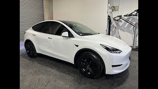 MODEL Y  Replacing 19’ Gemini hub caps [upl. by Melba]