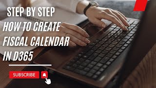 Step by step how to create fiscal calendar in dynamics 365 finance [upl. by Eralc]