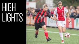 Highlights Ajax Vrouwen  Excelsior Barendrecht [upl. by Lizette]