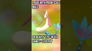 Feebas  Milotic  Evolution in Pokemon Scarlet amp Violet pokemon evolution shorts [upl. by Lucita984]