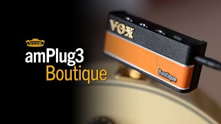 Vox amPlug3 Boutique guitar headphone amplifier [upl. by Aileda]