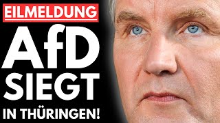 💥PAUKENSCHLAG AfD SIEGT IN THÜRINGEN HÖCKE SCHLÄGT VOIGT💥 [upl. by Blanchard]