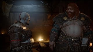 Young Kratos Meets Thor and Odin  God Of War Ragnarok [upl. by Tor]