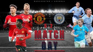 MANCHESTER UNITED VS MANCHESTER CITY  5  2   MANCHESTER DERBY   EA FC [upl. by Aneerehs]