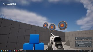 Learning Game Development Day 5 Following the Unreal FPS Tutorial Hopefully the last day today [upl. by Seaden]