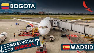 Trip report  COMO ES VOLAR CON AVIANCA  avianca Boeing 787  Bogota BOG – Madrid MAD  ECONOMY [upl. by Franck129]