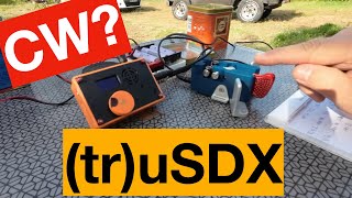 Is The truSDX Radio Good For CW Mode [upl. by Marna]