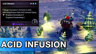 Acid Infusion  Divinity 2 Crafted Skill [upl. by Jody]