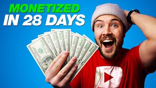 The Fastest Way to Get MONETIZED on YouTube How I Did It [upl. by Hoffmann]