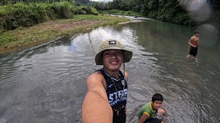 christmas break quick swimming sa bao river with cousins  san ignacio kanangaleyte [upl. by Atwater523]