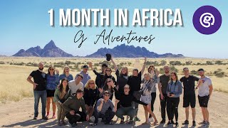 1 Month in Africa with G Adventures  28 Day Southern Africa Overland Cape Town to Johannesburg [upl. by Akihsay]