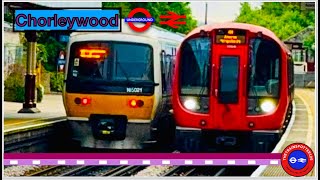 Trains at Chorleywood Station CLW  LUCHML 15072024 [upl. by Silisav333]