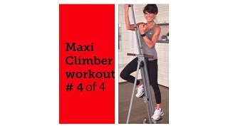 Maxi Climber Rosalie Brown 20 Minute Workout 4 of 4 [upl. by Eyk]