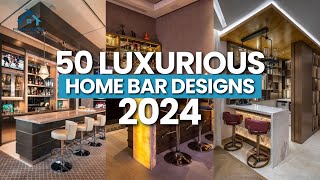 50 Luxurious Home Bar Designs for 2024  Top Ideas for Home Bar Designs 2024  Fixing Expert [upl. by Handler]