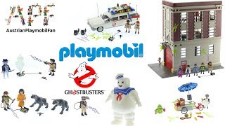 Alle Playmobil Ghostbusters Spielsets 2017  Playmobil Build Review [upl. by Naoma]