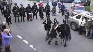 Cogs and Wheels amp Beltane Border Morris at The Tors Belstone Dartmoor 10 May 2018 [upl. by Zelikow]