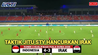 🔴Sedang Berlangsung  Live RCTI Timnas Indonesia VS Irak  Kualifikasi Piala Dunia 2026 [upl. by Meridel]