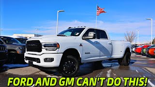 2024 RAM 3500 Laramie Night Edition Ford And GM Still Cant Do What RAM Does [upl. by Borszcz]