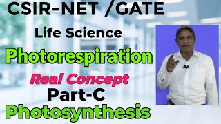 Photorespiration for CSIRNET I Photosynthesis I C2 cycle l important topic GATE Life Science [upl. by Ymia]