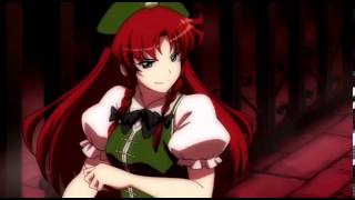 Touhou Anime Memories of Phantasm 3  Reimu owns Rumia and Meiling [upl. by Anual]