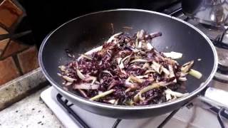 Pasta al radicchio rosso [upl. by Ahsart]