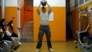 Kettlebell Press  StudioMilettocom [upl. by Borek]