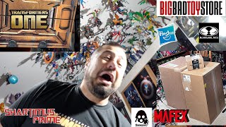 SUPER EPIC Transformers ONE amp BigBadToyStore UNBOXING CATASTROPHE Part 2 [upl. by Waverley368]