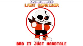 Undertale Last CorridorHardtale sans [upl. by Aekahs794]