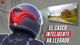 CASCO con CÁMARA LUCES Y BLUETOOTH ⚡ Livall MC1 Pro 🚨 [upl. by Annaihs]