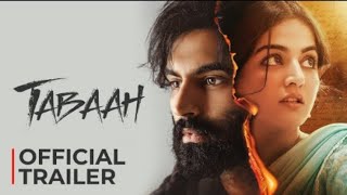 Tabaah Official Trailer Available On YouTube Punjabi Filmy News [upl. by Rramel]