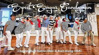 Sweet Sugar Candyman  Line Dance  Choreographed by Budi Satrio INA amp Ria Lolong INA [upl. by Salkin500]