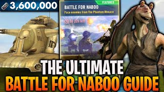 The ULTIMATE Battle for Naboo Raid Guide  All BEST Teams Explained for Max Scores [upl. by Laumas403]