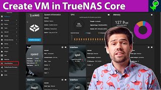 How to create a Virtual Machine Windows Linux or BSD in TrueNAS CORE 12 [upl. by Arhoz913]