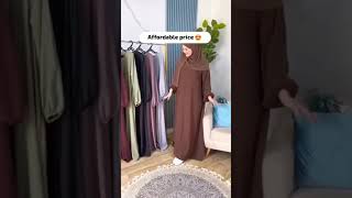 🔥sale✨Elastic sleeves abaya best Size 54 56Note for 52 size and lower 425Free shipping [upl. by Salohcin]