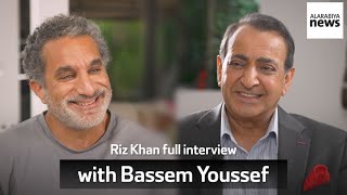 Riz Khan full interview with Bassem Youssef [upl. by Inilam]