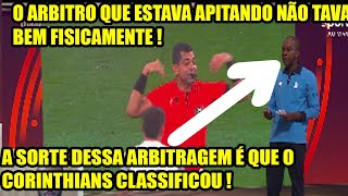 TROCA DE PASSES PC DE OLIVEIRA DÁ SUA OPINIÃO SOBRE A ARBITRAGEM DE CORINTHIANS x JUVENTUDE [upl. by Aramenta288]