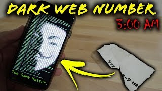 CHANNEL HACKED CALLING A DARK WEB PHONE NUMBER AT 3 AM WHO IS THIS [upl. by Roht]