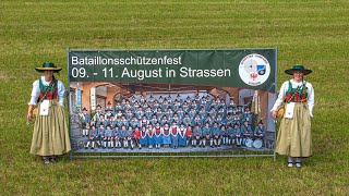 quotBataillonsSchützenfest 2024 in Strassen Osttirolquot [upl. by Tilla]