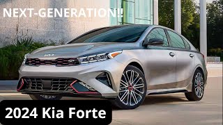 AllNew 2024 Kia Forte Redesign  2024 Kia Forte Release Date  Exterior Interior [upl. by Gorden]