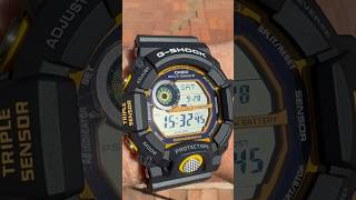 GShock Rangeman wristroll yellow w [upl. by Isdnyl]