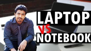 Difference Between Laptop And Notebook  Laptop Vs Notebook  Explained [upl. by Nevin431]